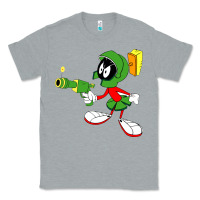 Heather Grey marvin the martian Classic Tee - linhVisuals