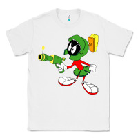 White marvin the martian Classic Tee - linhVisuals