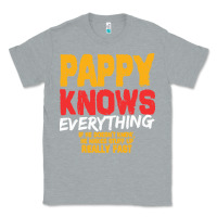 Heather Grey pappy knows everything Classic Tee - linhVisuals