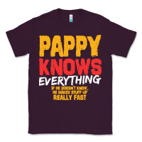 Plum pappy knows everything Classic Tee - linhVisuals