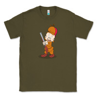 Army Green elmer fudd Classic Tee - linhVisuals