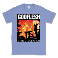 Colony Blue GODFLESH Streetcleaner Classic Tee - linhVisuals