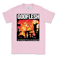 Bubblegum Pink GODFLESH Streetcleaner Classic Tee - linhVisuals