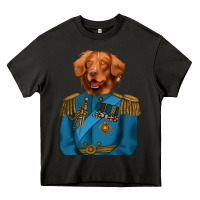 Asphalt Golden Retriever Dog Portrait,Custom Pet Portraits,Renaissance Dog Heavy Core Tee - RanaPortraitStore