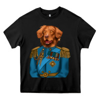 Black Golden Retriever Dog Portrait,Custom Pet Portraits,Renaissance Dog Heavy Core Tee - RanaPortraitStore