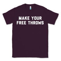 Plum make your free throws Classic Tee - linhVisuals