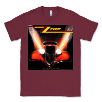 Burgundy Zz Töp Legend Classic Tee - linhVisuals