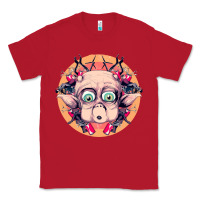 Red mac Classic Tee - linhVisuals