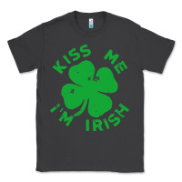 Kiss Me Im Irish Funny Saint Patrick Day Womens Classic Tee | Teevron