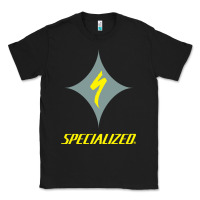 Black Specialized Bikes Bicycle Classic Tee - linhVisuals