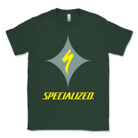 Sports Green Specialized Bikes Bicycle Classic Tee - linhVisuals
