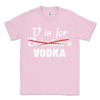Bubblegum Pink is for vodka valentine's day Classic Tee - linhVisuals