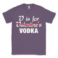 Lavender is for vodka valentine's day Classic Tee - linhVisuals