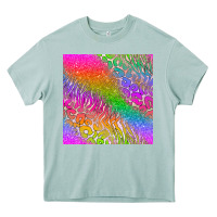 Neon Glitter Leopard Seamless Pattern Heavy Core Tee | Teevron