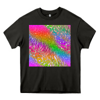 Asphalt neon glitter leopard seamless pattern Heavy Core Tee - BundleAndBundleShop
