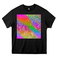 Black neon glitter leopard seamless pattern Heavy Core Tee - BundleAndBundleShop