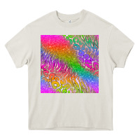 Cream neon glitter leopard seamless pattern Heavy Core Tee - BundleAndBundleShop