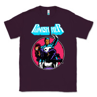 Plum superhero punish her Classic Tee - linhVisuals