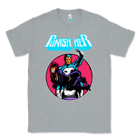 Heather Grey superhero punish her Classic Tee - linhVisuals