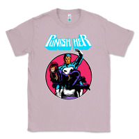 Lilac superhero punish her Classic Tee - linhVisuals