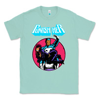 Seafoam superhero punish her Classic Tee - linhVisuals