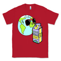 Red wrld drink Classic Tee - linhVisuals