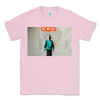 Bubblegum Pink banksy nobody likes me boy Classic Tee - linhVisuals