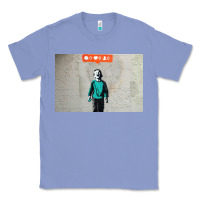 Colony Blue banksy nobody likes me boy Classic Tee - linhVisuals