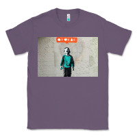 Lavender banksy nobody likes me boy Classic Tee - linhVisuals