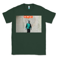 Sports Green banksy nobody likes me boy Classic Tee - linhVisuals