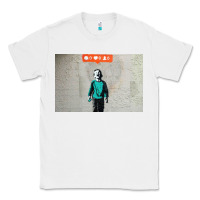 White banksy nobody likes me boy Classic Tee - linhVisuals