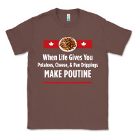 Chestnut canada poutine quebec recipe french Classic Tee - linhVisuals