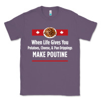 Lavender canada poutine quebec recipe french Classic Tee - linhVisuals