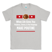 Moon Dust canada poutine quebec recipe french Classic Tee - linhVisuals