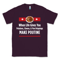 Plum canada poutine quebec recipe french Classic Tee - linhVisuals