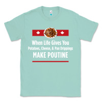 Seafoam canada poutine quebec recipe french Classic Tee - linhVisuals