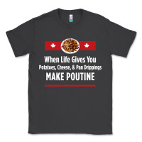 Smoke canada poutine quebec recipe french Classic Tee - linhVisuals