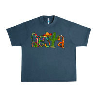 Midnight Navy fiesta Urban Heavy Tee - RacoonDesign
