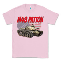 Bubblegum Pink cold war battle tank m48 patton gamer Classic Tee - linhVisuals