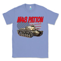 Colony Blue cold war battle tank m48 patton gamer Classic Tee - linhVisuals