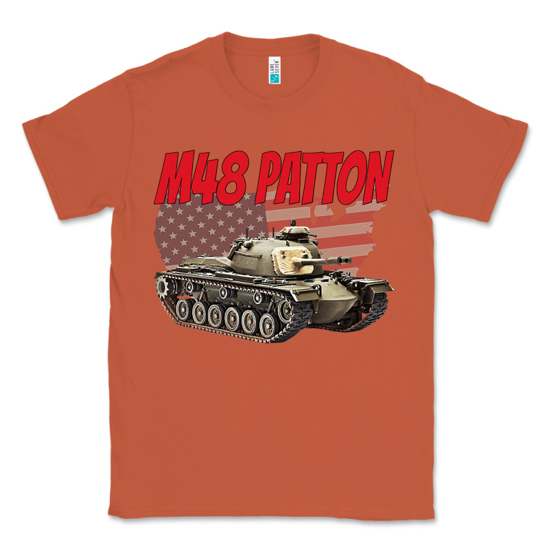 Cold War Battle Tank M48 Patton Gamer Classic Tee by linhVisuals | Teevron