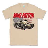 Mushroom cold war battle tank m48 patton gamer Classic Tee - linhVisuals