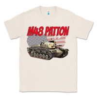 Natural cold war battle tank m48 patton gamer Classic Tee - linhVisuals