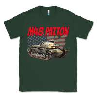 Sports Green cold war battle tank m48 patton gamer Classic Tee - linhVisuals
