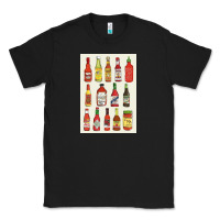 Black hot sauce Classic Tee - linhVisuals