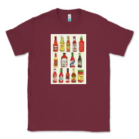 Burgundy hot sauce Classic Tee - linhVisuals