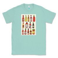 Seafoam hot sauce Classic Tee - linhVisuals