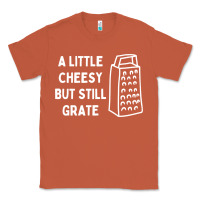 Copper Cheesy But Still Grate Funny Pun Classic Tee - linhVisuals