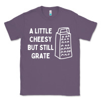 Lavender Cheesy But Still Grate Funny Pun Classic Tee - linhVisuals