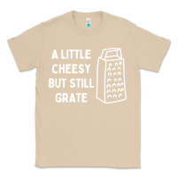 Mushroom Cheesy But Still Grate Funny Pun Classic Tee - linhVisuals